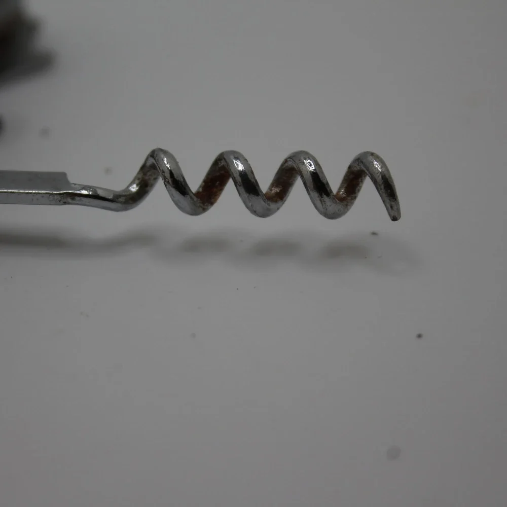Vintage Orange Handle Wine Corkscrew Bottle Opener Bar Tool‎ Kitchen Gadget
